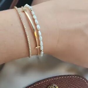 Tiffany & Co. Gold Smile Bracelet